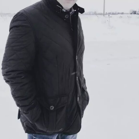 Barbour Black Jacket for Men - Picture 8 of 16